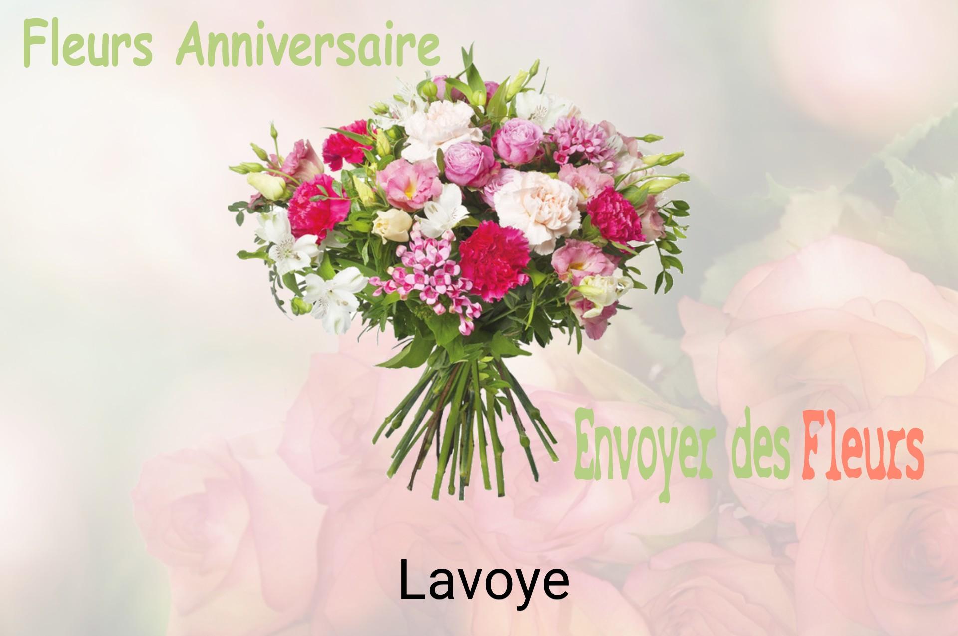 Bouquet de fleurs d’anniversaire livré à Lavoye